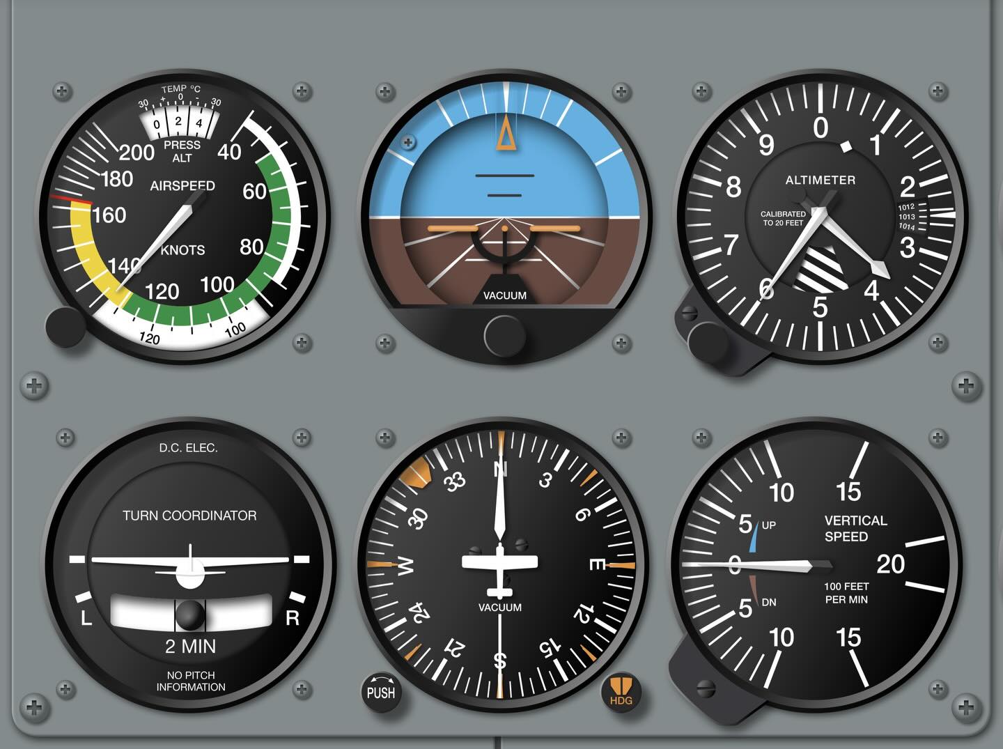 instrument panel